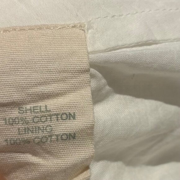 Anthropologie Forever That Girl Airy Babydoll Mini Dress Size M White - Picture 6 of 6